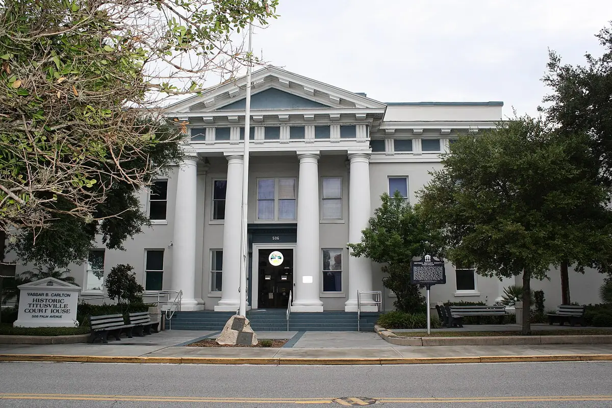 Brevard County, FL — Courthouse, Brevard County, Titusville, FL
Old Historic Courthouse