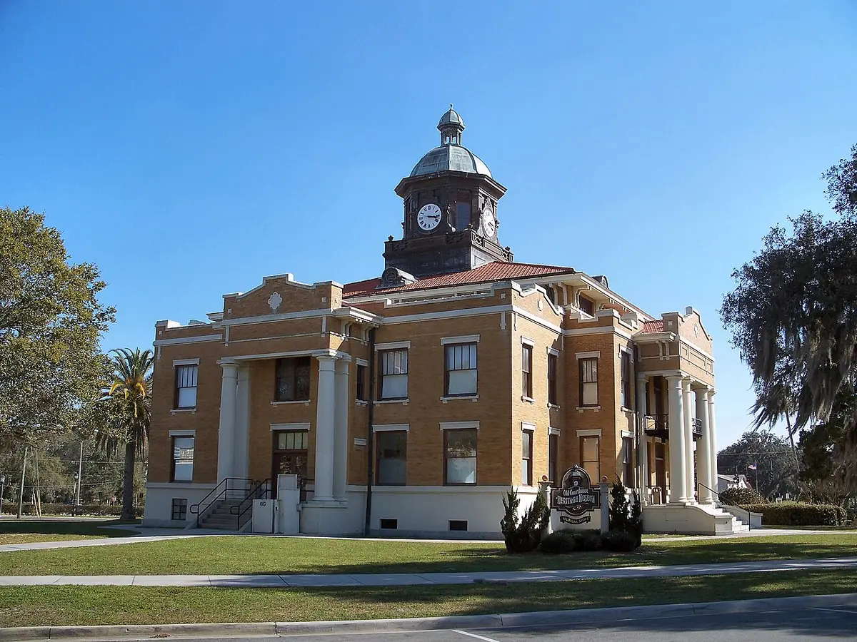 Citrus County, FL — Citrus County Courthouse in Inverness, Florida
