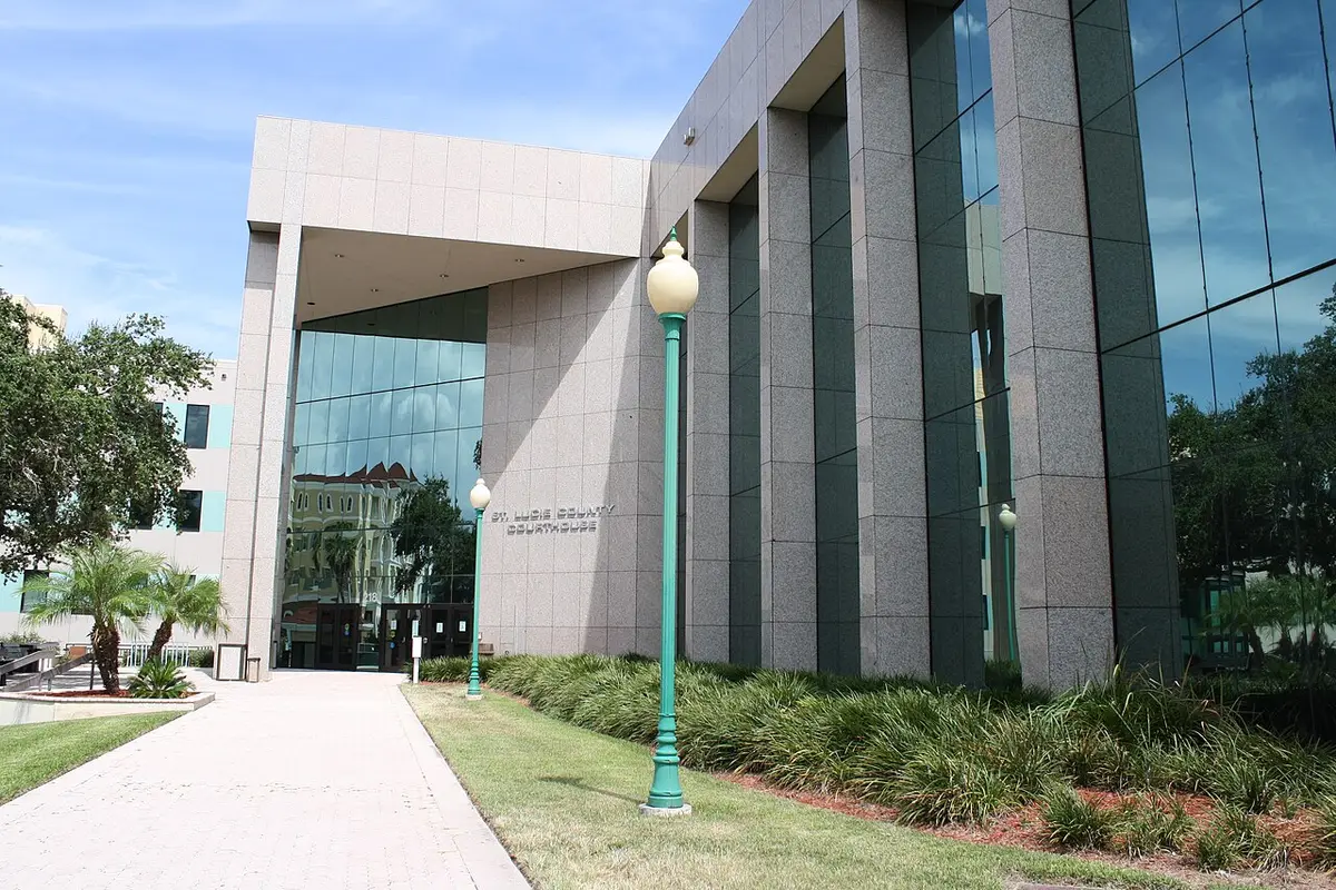 St. Lucie County, FL — Courthouse, St. Lucie County, Ft. Pierce, FL