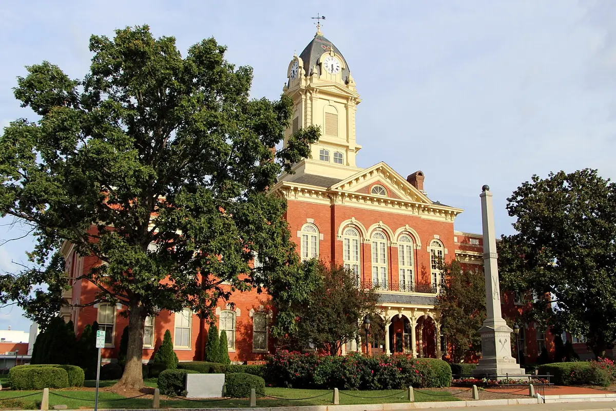 Union County, NC — It is located in the Monroe Downtown Historic District.
400 North Main Street. Monroe, NC 28112
It was listed on the National Register of Historic Places in 1971