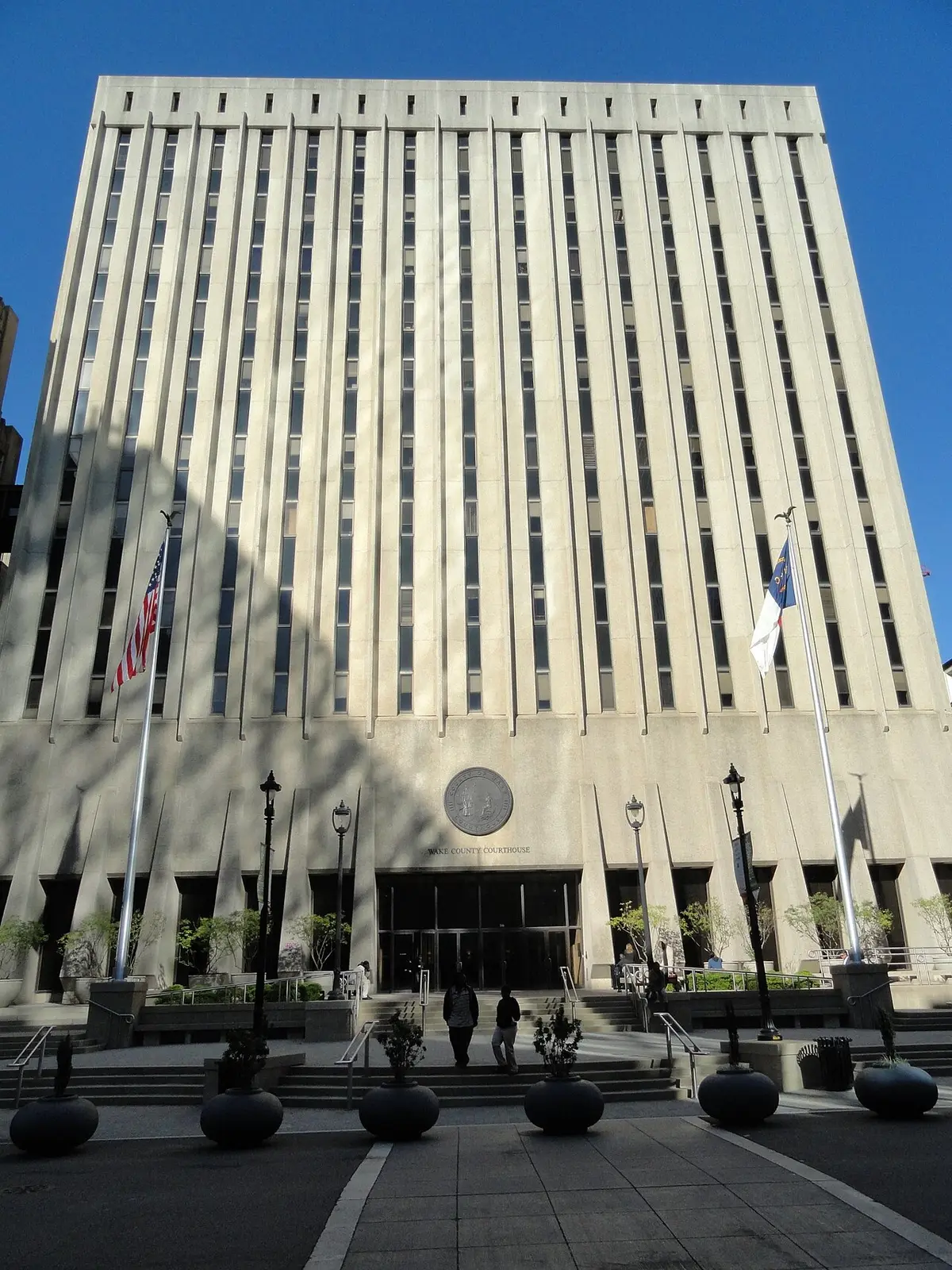 Wake County, NC — Building in Raleigh, North Carolina, USA.