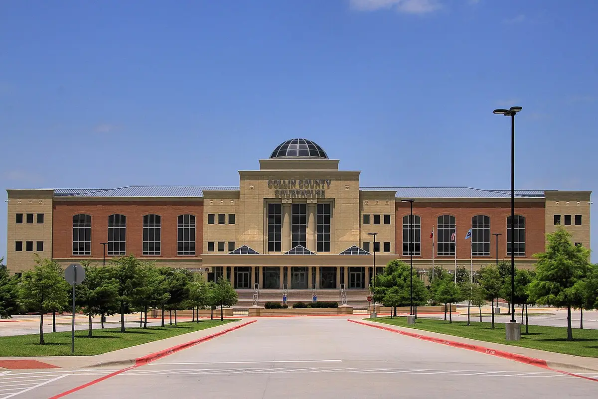 Collin County, TX — The Collin County Courthouse in McKinney, Texas, United States.