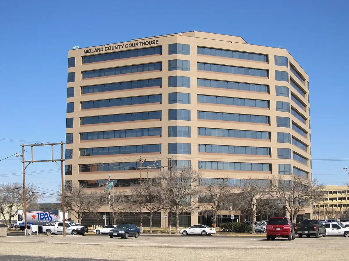 Midland County, TX — Courthouse, Midland County, Midland, TX