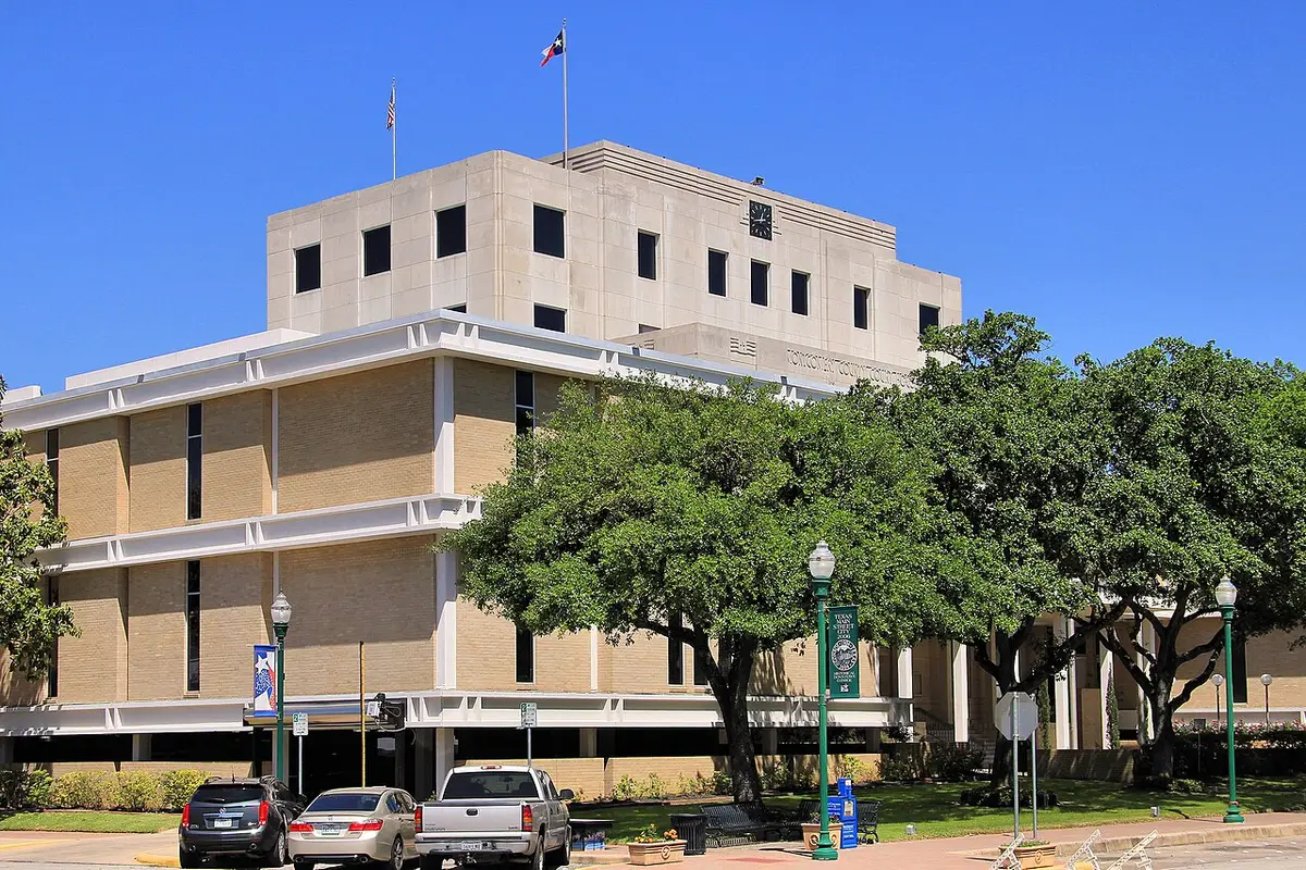Montgomery County, TX — The Montgomery County Courthouse in Conroe, Texas, United States.