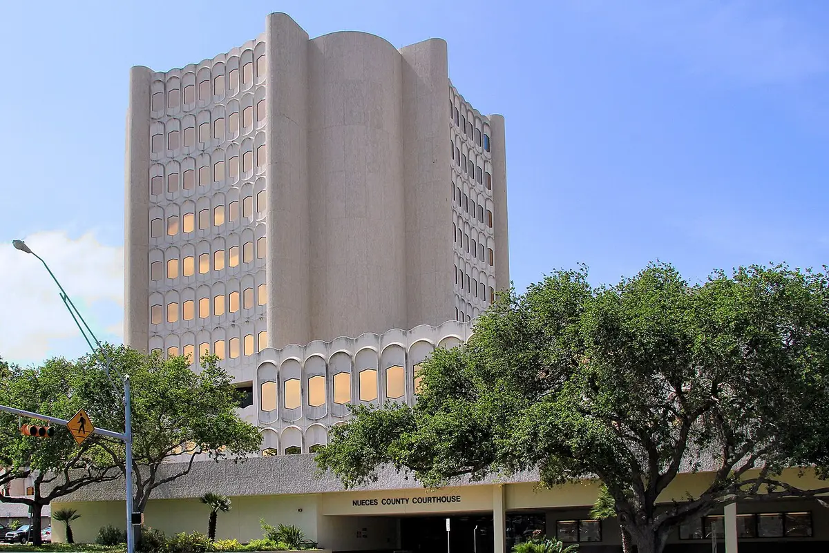 Nueces County, TX — The Nueces County Courthouse in Corpus Christi, Texas, United States.