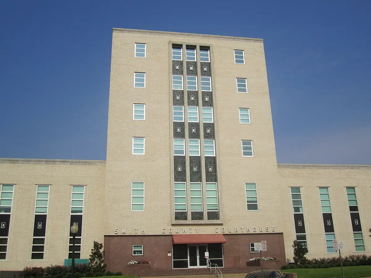 Smith County, TX — Smith County Courthouse. I took photo in Tyler, TX, with Canon camera.